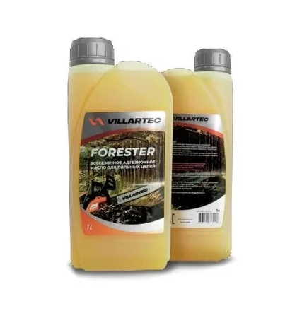Масло для пильных цепей (всесезонное) 1л VILLARTEC FORESTER