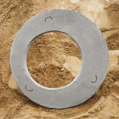 Плита перекрытия ПП 10-1 (крышка кольца) Ø 1,0 м (РБУ№2)