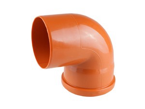 Колено для наружной канализации 110х87 РосТурПласт, арт.36653