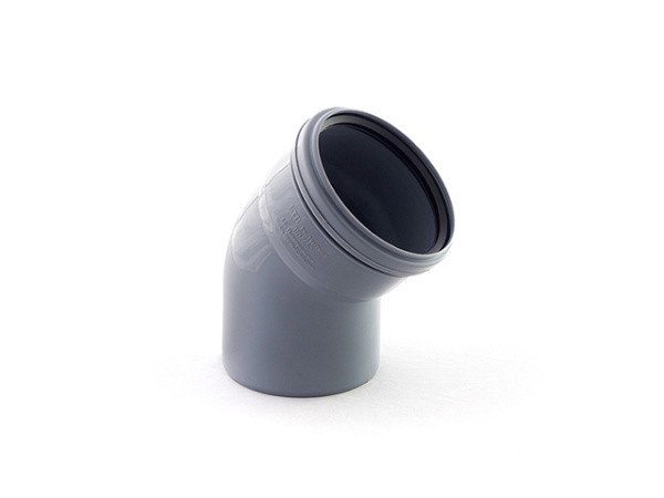 Колено для внутренней канализации 110х45 РосТурПласт, арт.36676