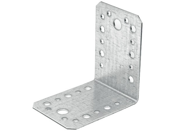 Уголок крепежный 35х50х50 мм KU 2.0 мм белый цинк STARFIX	