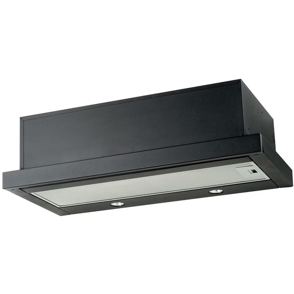 Вытяжка кухонная AKPO LIGHT Eco Glass Twin 50см черн. WK-7, 870 м³/ч