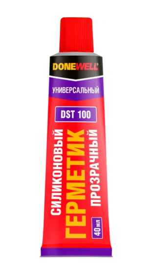 Герметик DoneWell силиконовый универсальный прозрачный  40мл DST-100