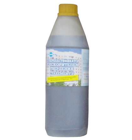 Суперпластификатор для бетона с ускорителем твердения СТАХЕМЕНТ F Ж 35, 1л (1,2кг), 02_0171935