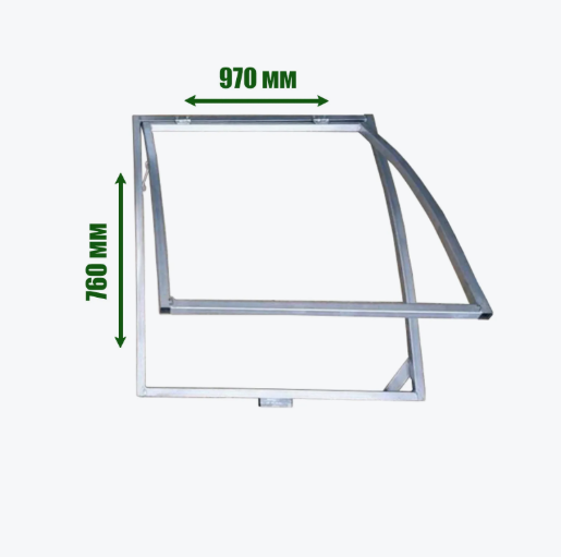 Форточка для теплицы КомфортПром 1,0м, 10014117