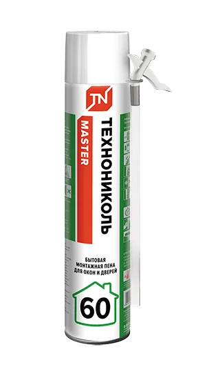 Пена монтажная Технониколь MASTER 60 бытовая