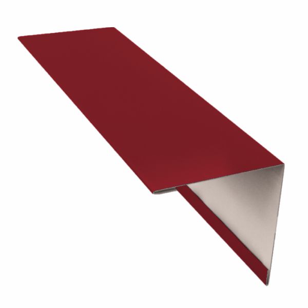 Планка угла наружного 115х115 (h=2м,толщ.=0,45мм) Пэ-RAL3005 (бордовый)