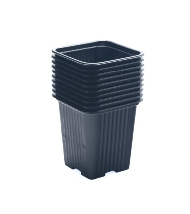 Набор горшков для рассады пластм. 10 шт. 9*9*8см/500мл (арт. 59592, код 618744)