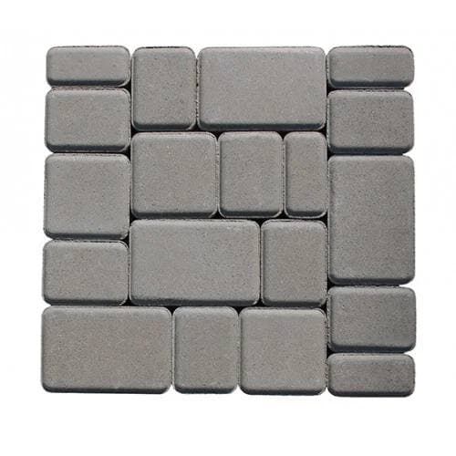 Тротуарная плитка "Старый город" (серая) (13,1м2=1 поддон)