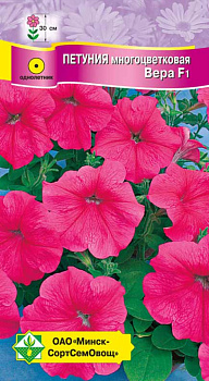 Петуния гибр многоцв Вера F1, 10шт