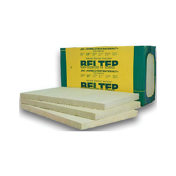 Плиты БЕЛТЕП из мин. ваты ЛАЙТ 1200х600х100 (2,88м²; 0,288м³; 50кг/м³)