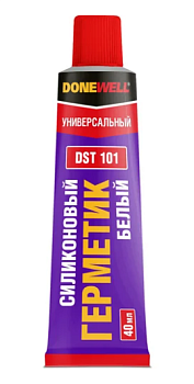 Герметик DoneWell силиконовый универсальный белый 40мл DST-101