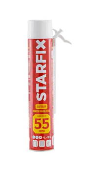 Пена монтаж. бытовая STARFIX Foam 55 (750мл)