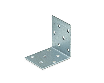 Крепежный уголок равностор. 2,0мм KUR 50х50х40мм, V020218