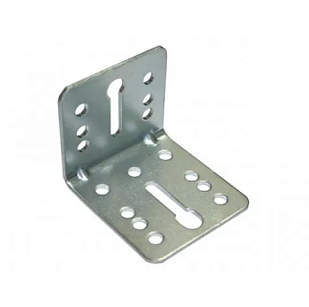 Уголок регулируемый 45х55х50 мм цинк (4 шт в зип-локе) STARFIX (SMM2-59608-4)