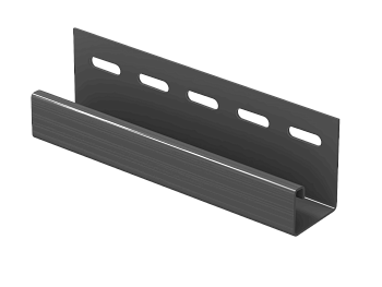 J-планка (ПВХ).0044.Н., 433С, графитовый