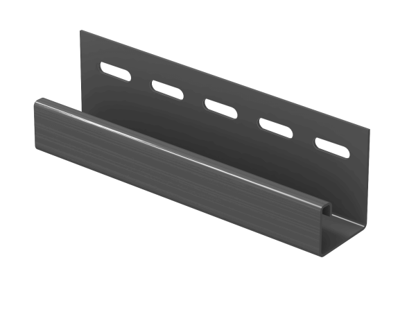 J-планка (ПВХ).0044.Н., 433С, графитовый