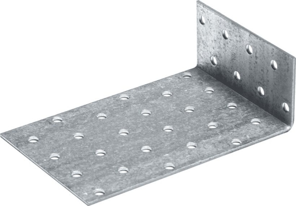 Уголок крепежный анкерный 40x80x40 мм KUL белый цинк STARFIX, арт. SMP-40516-1