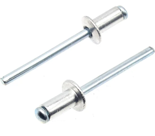 Заклепка ZK 4,8х10, алюминий/сталь (пакет/20шт)