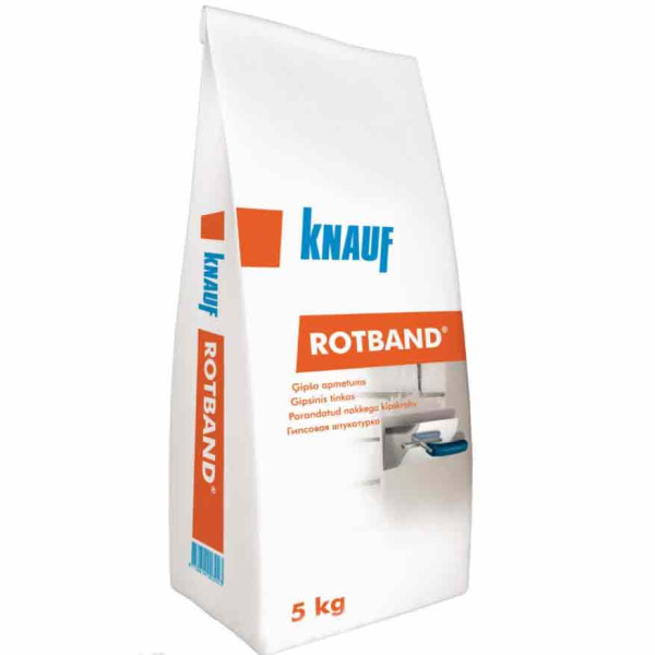 Штукатурка Ротбанд 5кг. Knauf