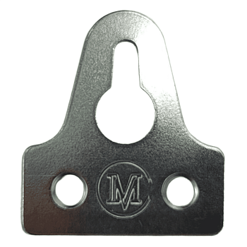 Подвеска мебельная 38х34 мм, белый цинк STARFIX, арт.SMP-71301-4 ( 4 шт.в зиплоке)