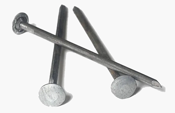 Гвоздь шиферный 5х120, неоцинк. с большой оцинк. гол. ГОСТ 9870-61 (1кг)