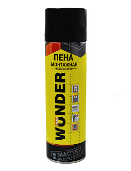 Пена монтажная бытовая Wunder Foam всесезонная 335мл