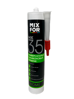 Герметик "MIXFOR MK-35 Universal Sillicone" 260мл белый