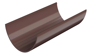 Желоб коричневый 3м, (D125/82) ТН