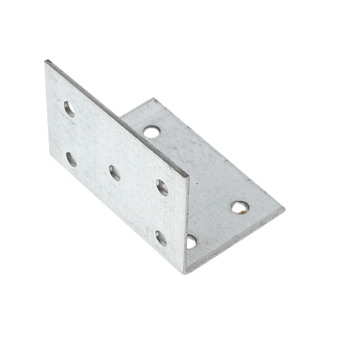 Уголок крепежный равносторонний 60х40х40 мм KUR белый цинк STARFIX, арт.SMP-26036-1	