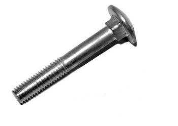 Болт мебельный 8х70, цинк, прочн. 4.8 DIN 603 (пакет/4шт)