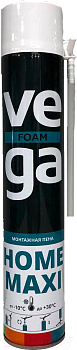 Пена монтажная бытовая Vega MAXI 750мл.