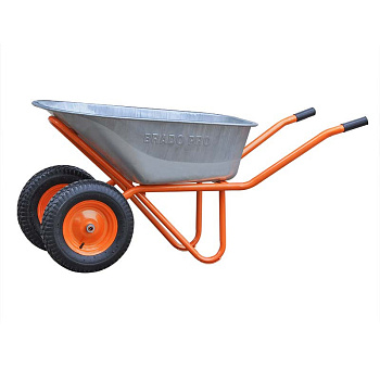 Тачка строительная BRADO 2х130 expert PRO