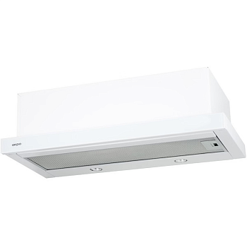 Вытяжка кухонная AKPO LIGHT Eco Glass Twin 50см, белая, WK-7, 870 м³/ч
