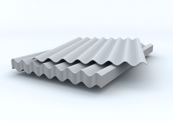 Шифер 1750х1130х5.8, 8 волн (ОАО "Кричевцементошифер") КМБ-Восток