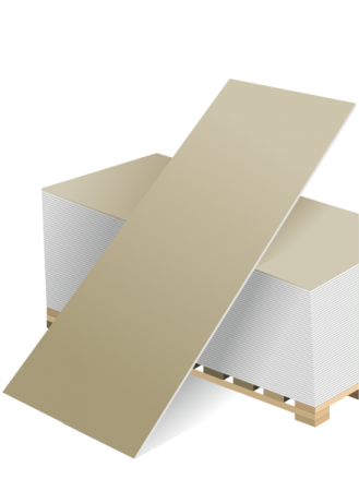 Гипсокартон Кнауф "Wunder" стеновой (обычный) 2500х1200х12,5 мм S3м2