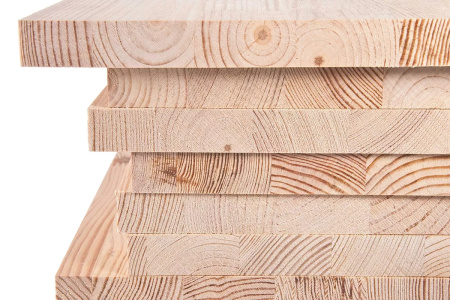 Мебельный щит 15х400х1500мм, сорт 1/2, хвоя WUNDER WOOD (02_043472)