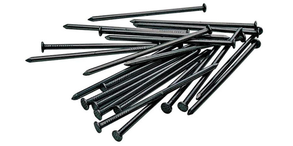 Гвозди 1,2х20 строительные черные (50 гр.)