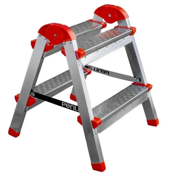 Стремянка стальная двухсторонняя 2-х ступенчатая  ЯРУС