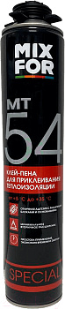 Клей-пена полиуретановая проф. всесезонная MIXFOR МТ54 750 мл