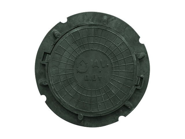 Люк садовый А8 (8кН) зеленый