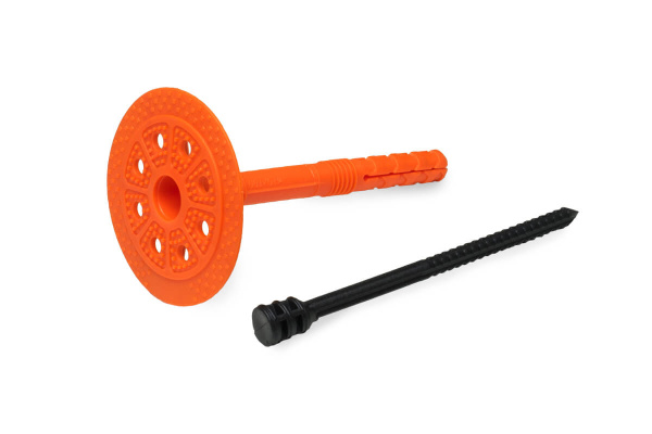 Держатель теплоизоляции 10x120 с пластмассовым гвоздем DTM-N + GT-P