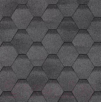 Гибкая черепица Технониколь Оптима/Серый, S=3м2