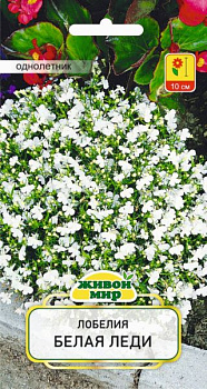 Лобелия Белая леди (W.Legutko)  0,1г