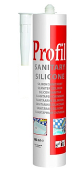 Силикон Profil санитарный бесцветный 270 мл