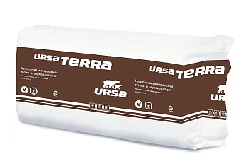 Маты теплозвукоизоляционные 37 PN TERRA (12) 1200-610-100 мм