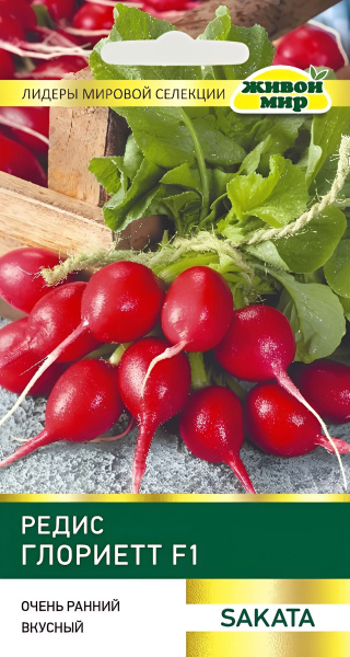 Редис Глориетт F1 (Sakata) 100 шт