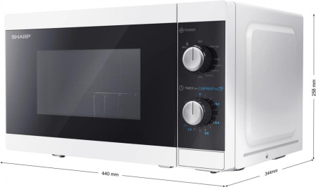Печь микроволновая Sharp YC-MG01EW