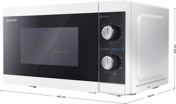 Печь микроволновая Sharp YC-MG01EW