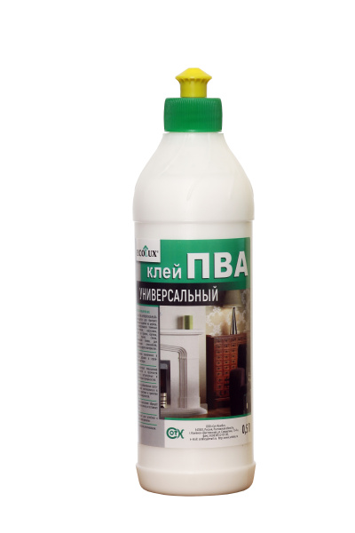 Клей Ecolux ПВА универсальный 0,5 л
